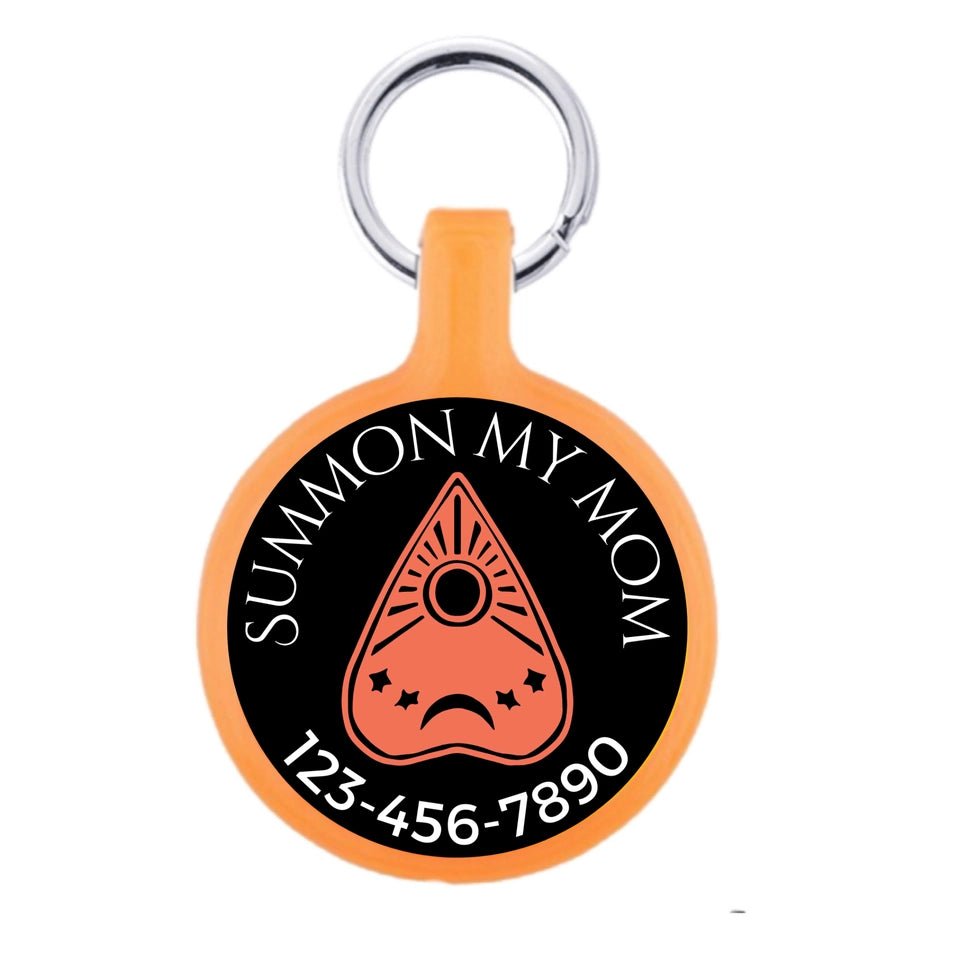 Ouija Halloween Id Tag