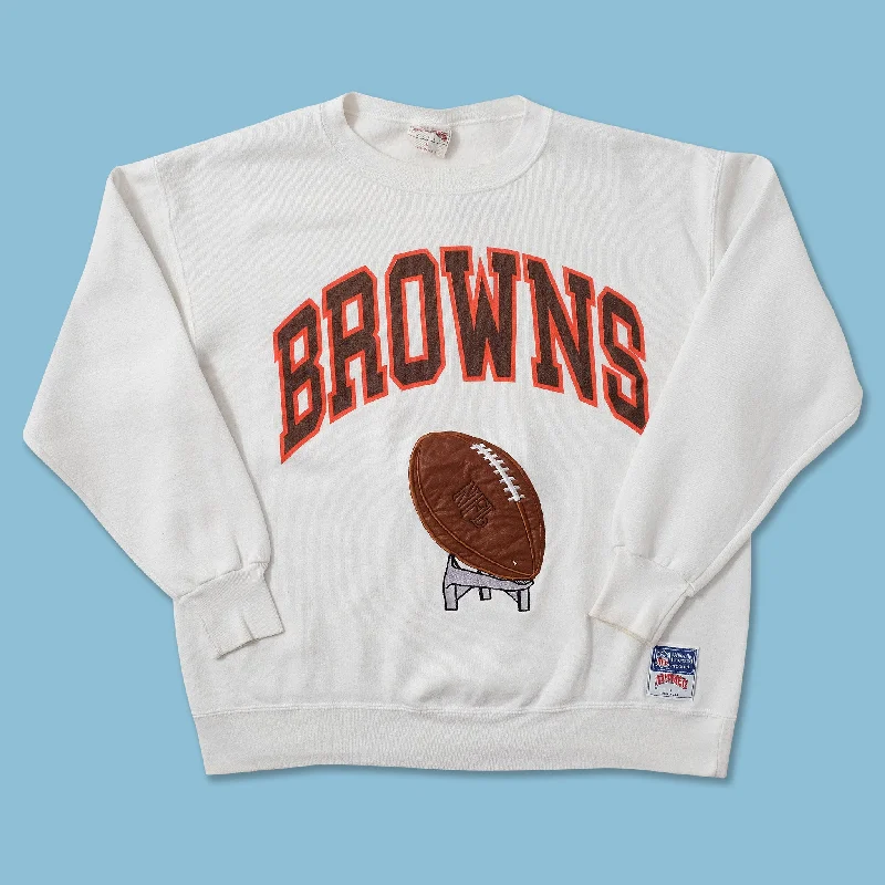 Vintage Nutmeg Cleveland Browns Sweater Medium