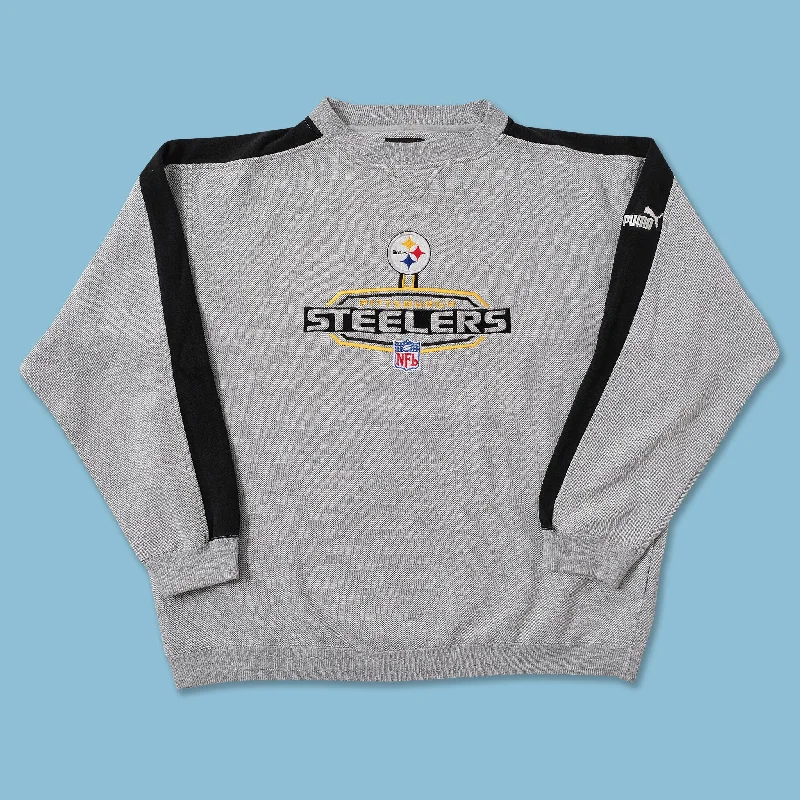Vintage Puma Pittsburgh Steelers Sweater XLarge