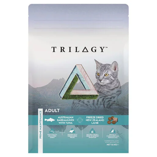    - How is Bricky cat food?  Trilogy™ Adult Dry Cat Food Barramundi 1.8Kg