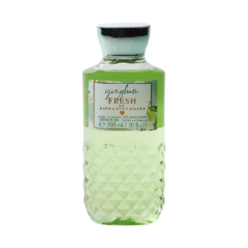 BBW GINGHAM FRESH ALOE+VITAMIN E SHOWER GEL 295ML