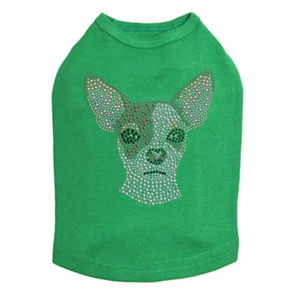 Chihuahua Rhinestone Dog Tank