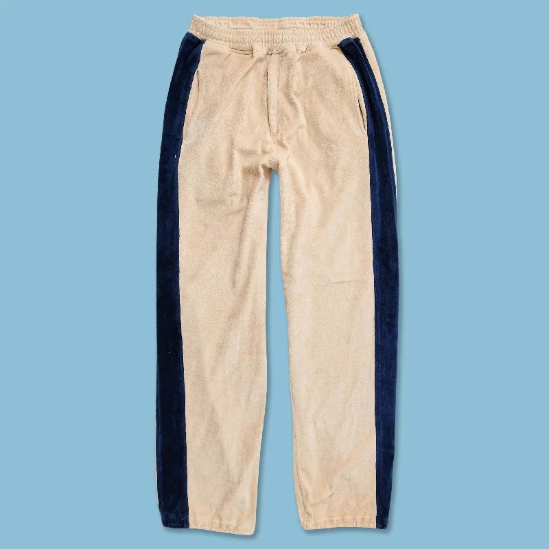 Y2K Sancezz Velour Track Pants Medium