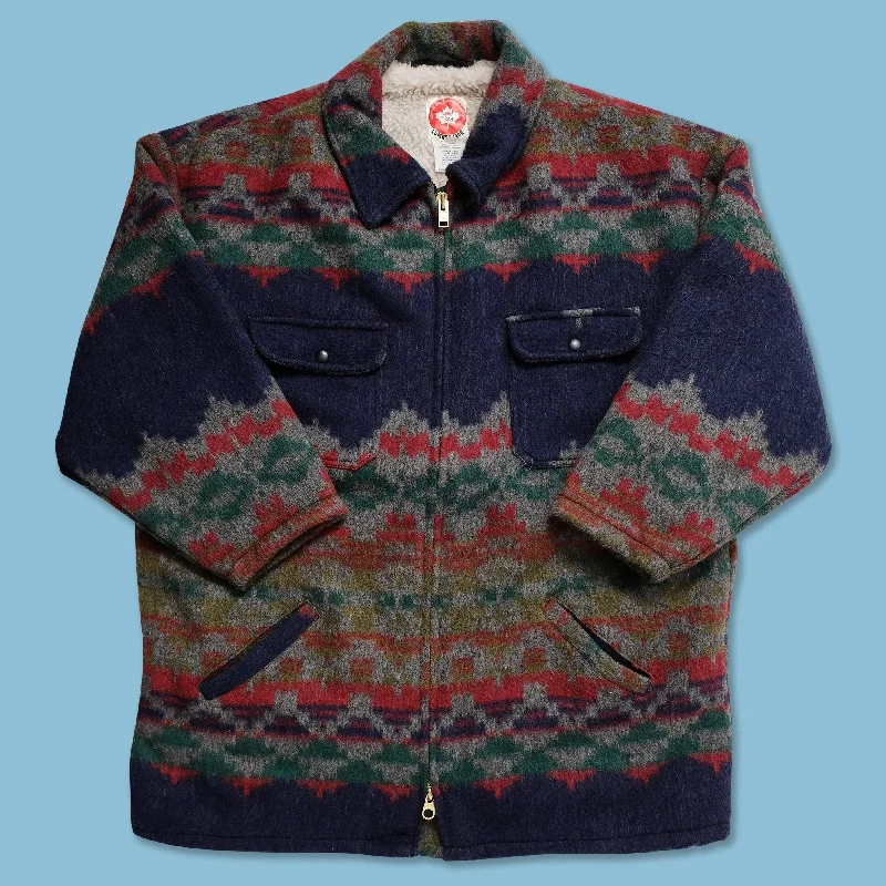 Vintage Lumberjack Wool Coat 2XLarge