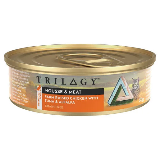 - Grain-free cat food recommendations Trilogy™ Mousse & Meat Wet Cat Food Farm Raised Chicken With Tuna & Alfalfa 50g - Grain-free cat food recommendations Trilogy™ Mousse & Meat Wet Cat Food Farm Raised Chicken With Tuna & Alfalfa 50g