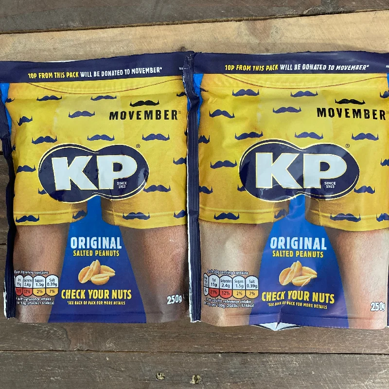 1/2Kg of KP Original Salted Peanuts (2 Bags of 250g)