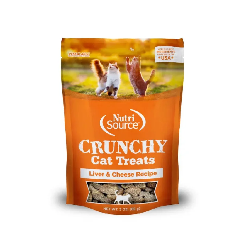 NutriSource Crunchy Cat Treats 3 oz