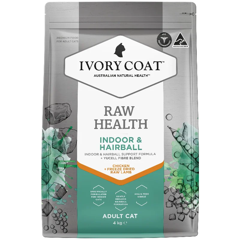 - Grain-free cat food recommendations Ivory Coat Raw Health Cat Dry Food Indoor & Hairball 4kg - Grain-free cat food recommendations Ivory Coat Raw Health Cat Dry Food Indoor & Hairball 4kg