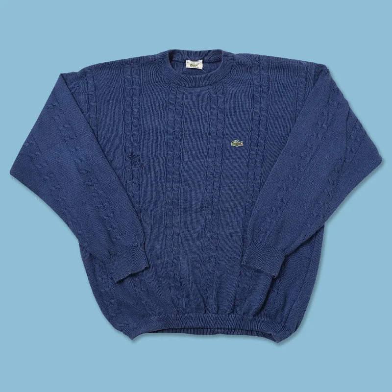 Vintage Lacoste Knit Sweater Medium