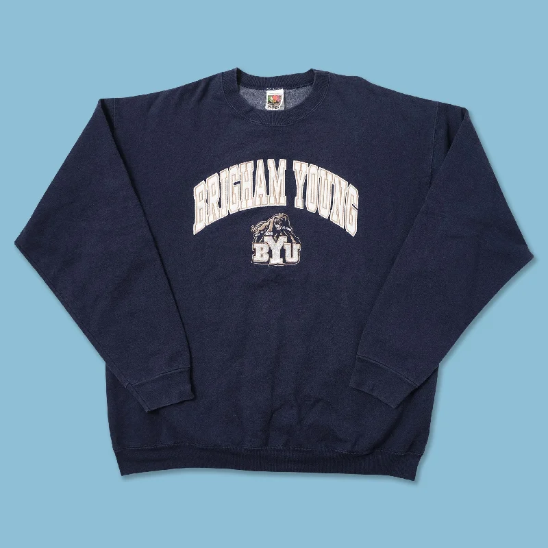 Vintage Brigham Young Sweater XLarge