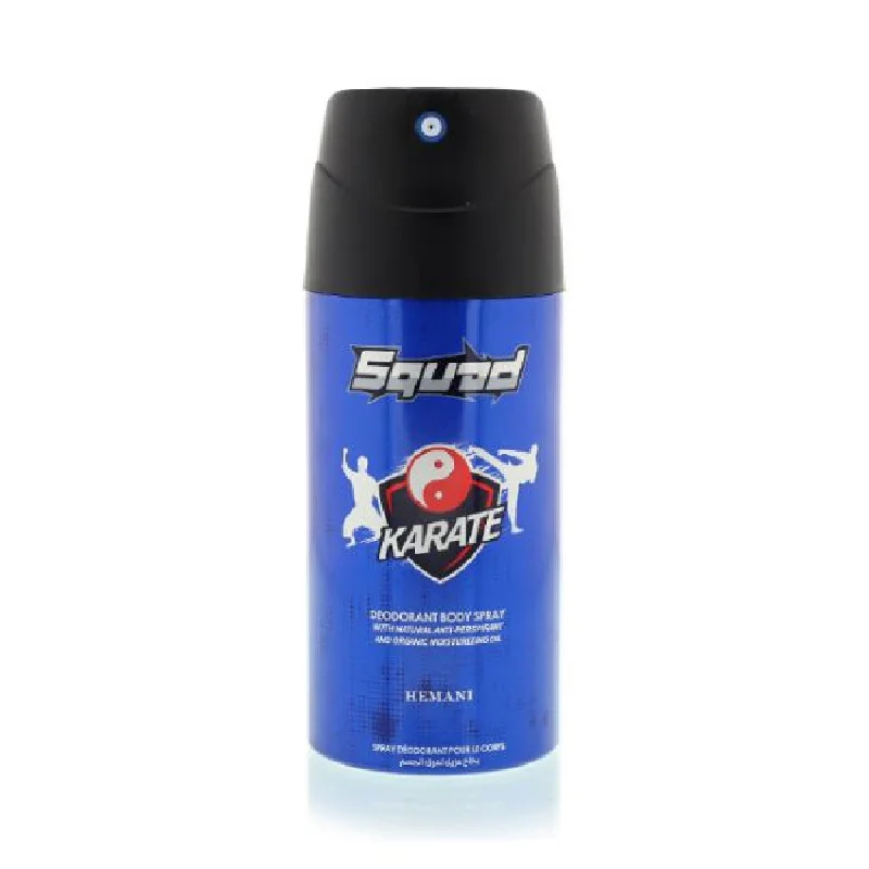 HEMANI SQUAD KARATE BODY SPRAY 150 ML