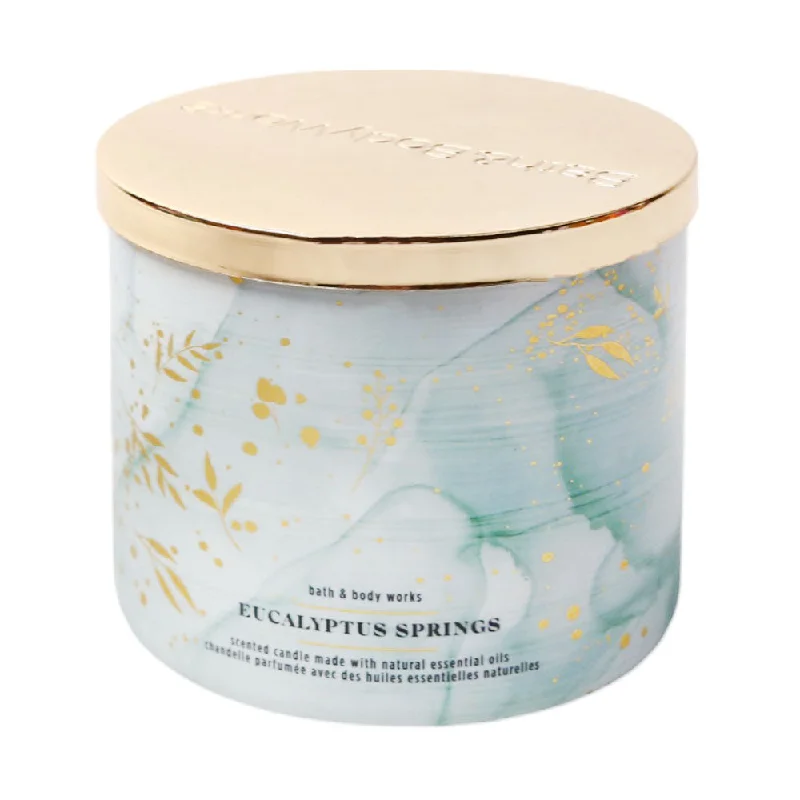 BBW EUCALPTUS SPRINGS SCENTED CANDLE 411G