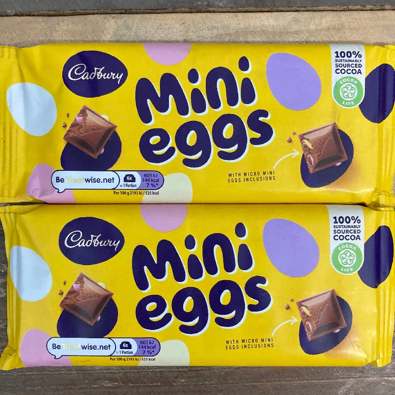 4x Cadbury Mini Eggs Chocolate Bars (4x110g)
