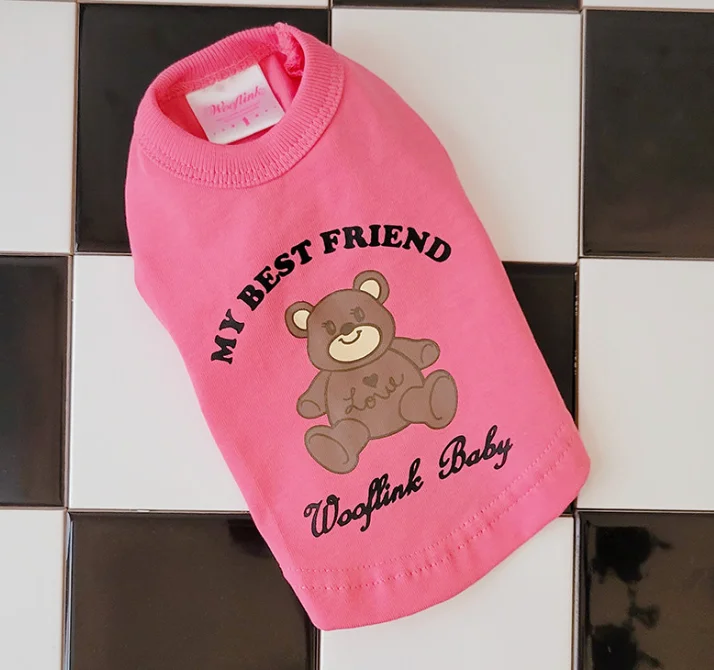 Wooflink My Best Friend T-Shirt - Pink