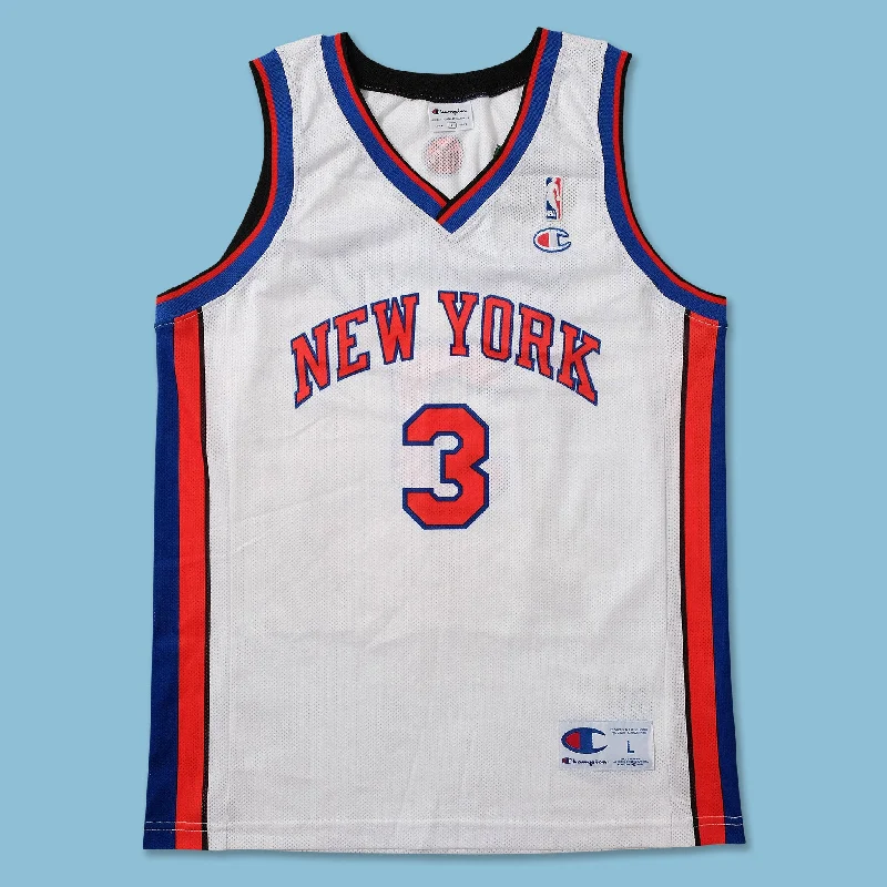 Vintage Champion New York Knicks Marbury Jersey Large
