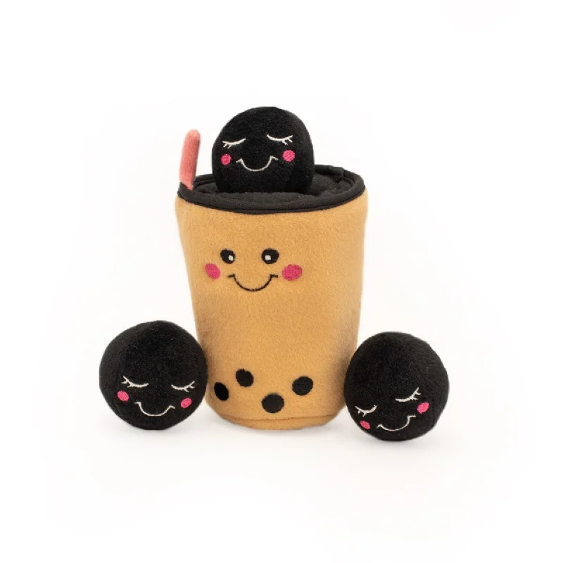 ZippyPaws Zippy Burrow - Boba Milk Tea