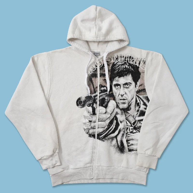 Y2K Scarface Zip Hoody Large