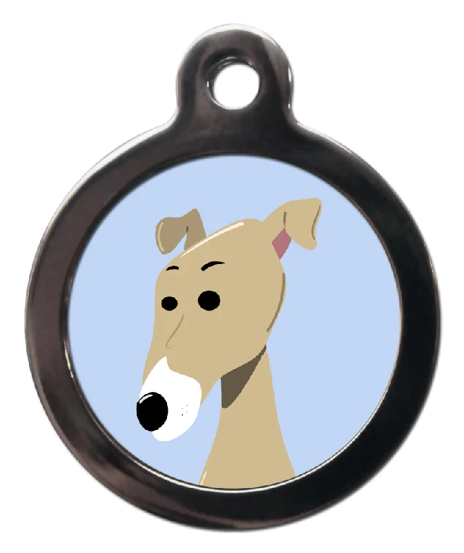 Greyhound Dog ID Tag