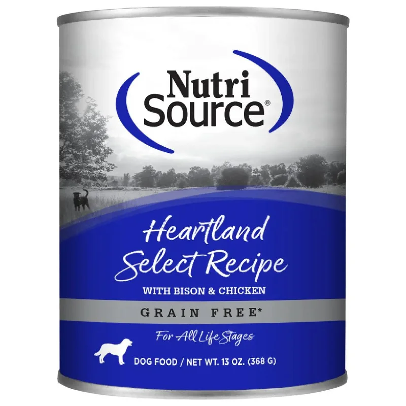 NutriSource Select Recipe Grain Free Canned Dog Food 12ea/13 oz