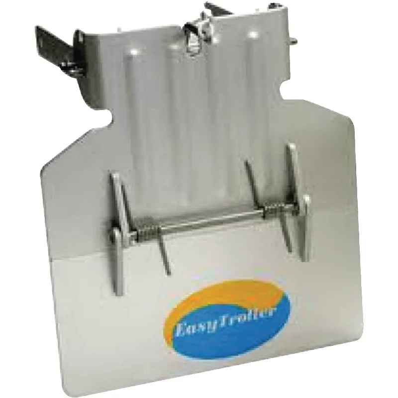 EasyTroller Hinged Metal Trolling Plate, Standard Plate Without Fins Made in USA